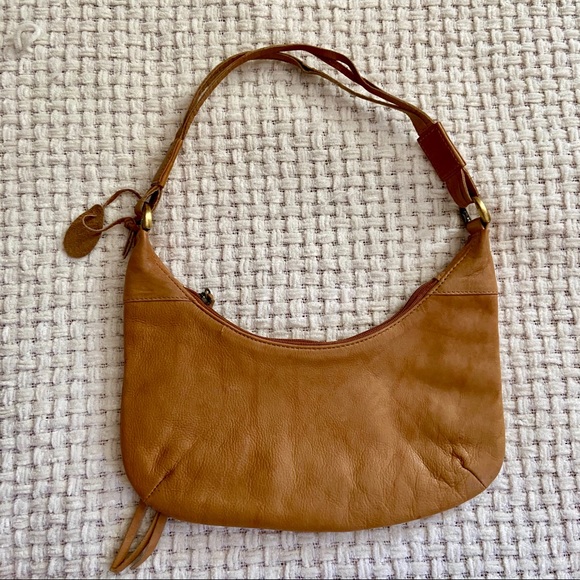 HP⭐️ Y2K Tan Leather Steve Madden Baguette Purse - Picture 2 of 8